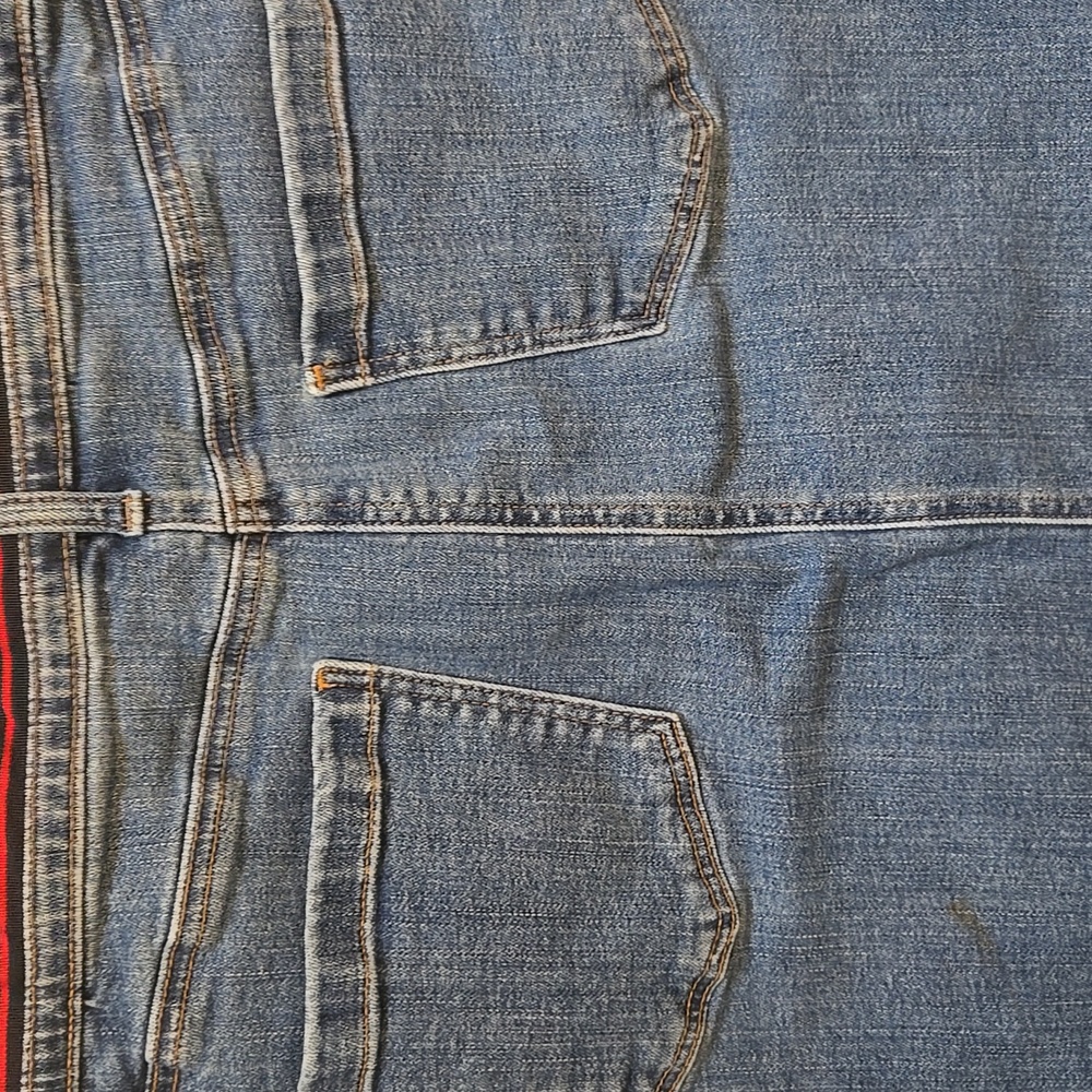 Talbot's Denim Blue Jean Pencil Skirt - Picture 7 of 8